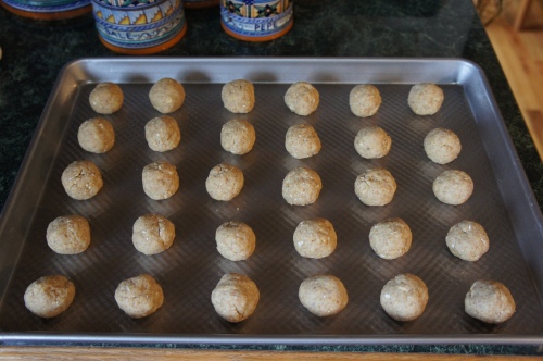 balled dough